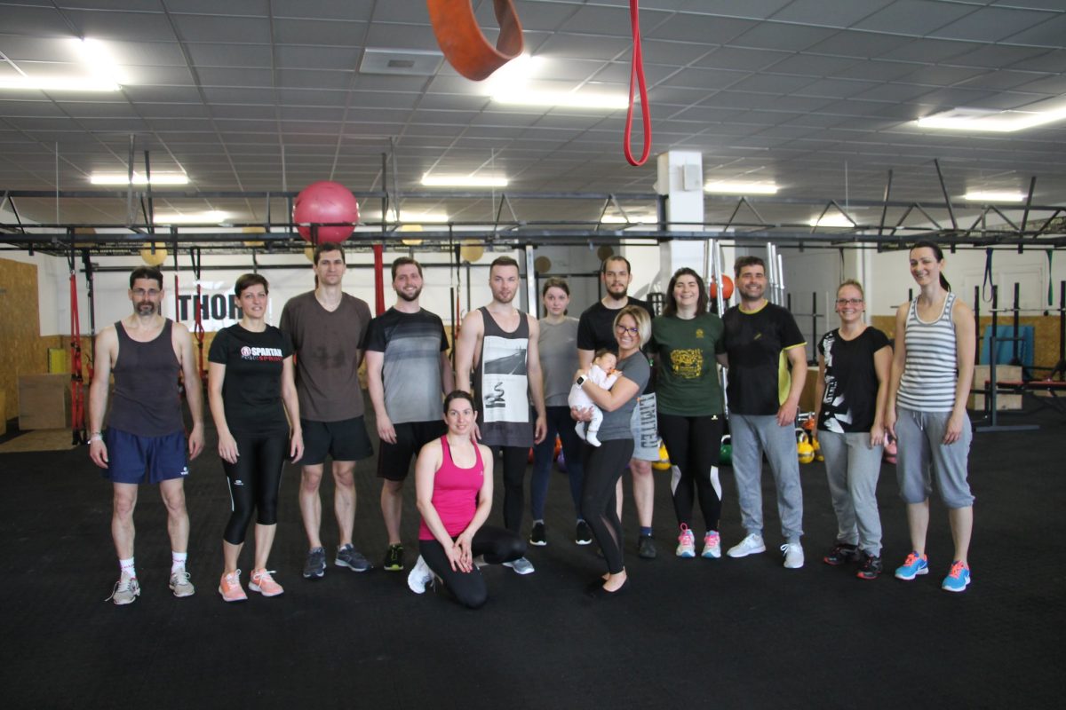 Jótékonysági edzés a Thorban Balázs Bogival